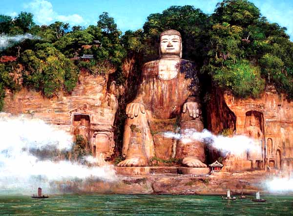 樂山大佛，www.sintu.com""